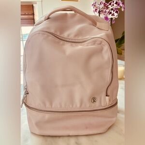 Lululemon Small Backpack Pale Pink